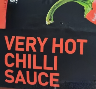 Salsa Very hot chili 30gr.