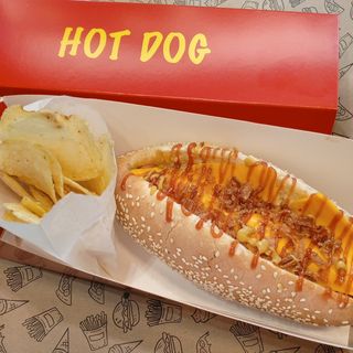 Sandwich Hot-dog + Frites 