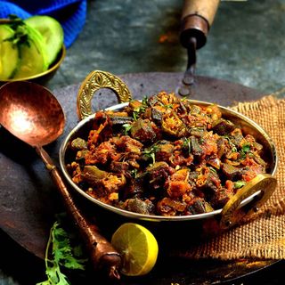 110 Bhindi masala