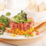 tartare thon avocat mangue
