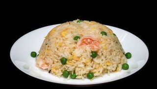 55. Riso con gamberi