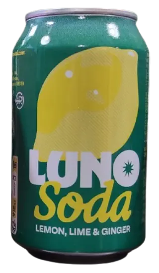 Luno - Lemon, Lime & Ginger Lata