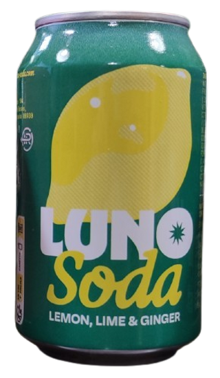Luno - Lemon, Lime & Ginger Lata