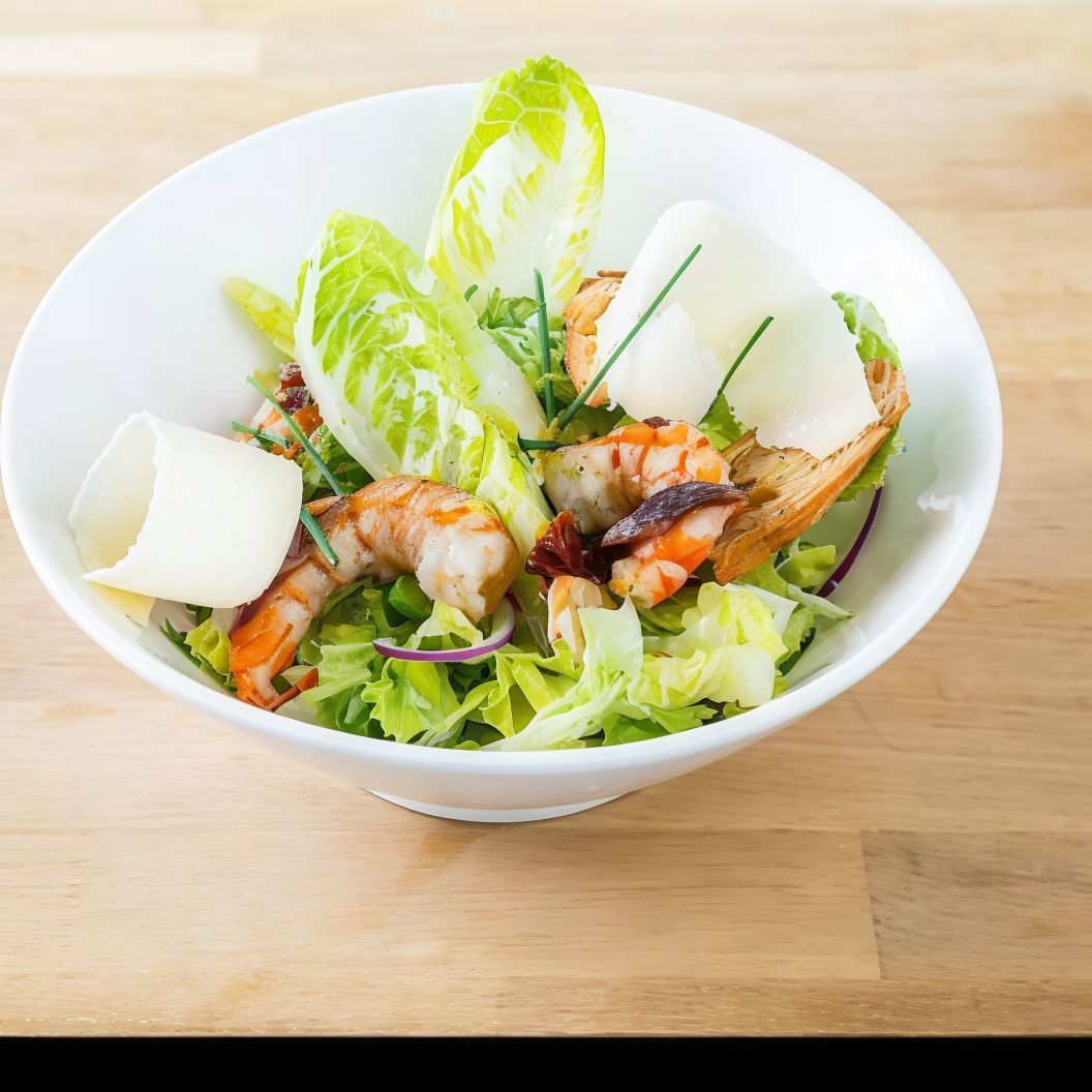 Salade César Gambas