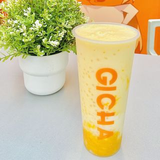 Sagu con Mango y Leche