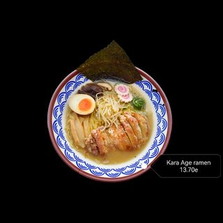 18 D . Kara Age Tonkotsu Ramen