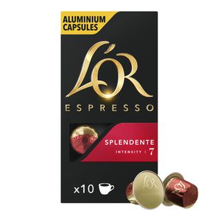 Кава мелена L'OR Espresso Splendente смажена 10 капсул (52г)