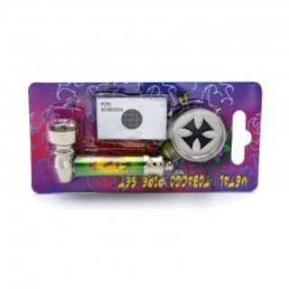 Set mini pipa si grinder 1 Iron Cross / Toro