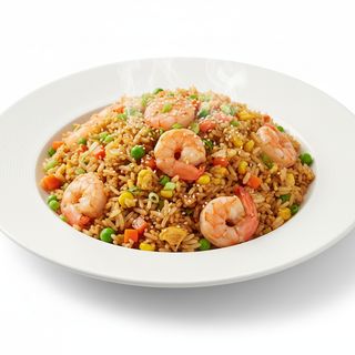 Riso saltato ai gamberi