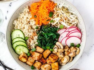 Vegan bibimbow