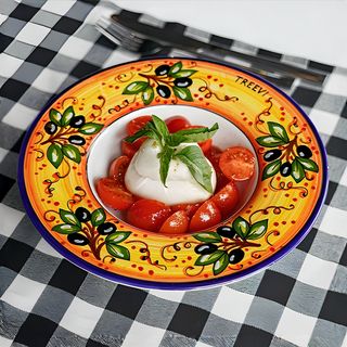 Burratina con pomodorini