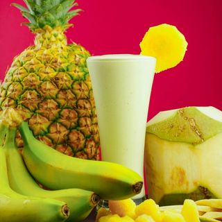 Smoothie Banana y Piña(500 ml)