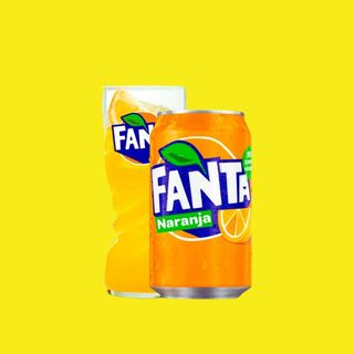 Fanta Naranja lata 330ml.