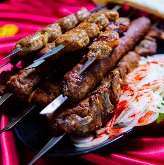 Шашлык из фарша