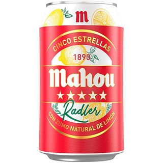 Cerveza Mahou 5 Estrellas Radler Lata 33cl.