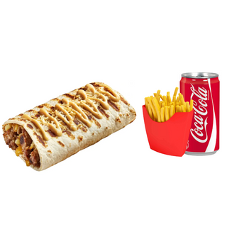 Tacos Poulet Gratiné