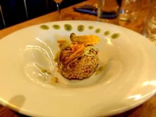 Frittatina di riso all'amatriciana