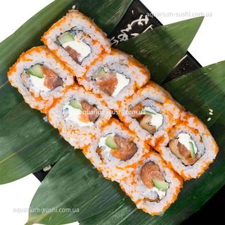 Рол Філадельфія в тобіко лосось(220г)