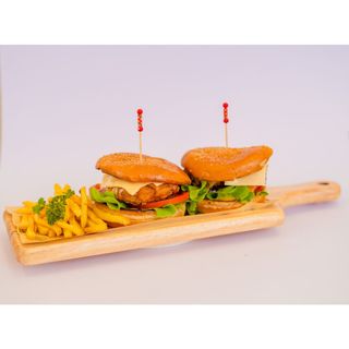 Chicken Drumstick Burger