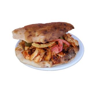 Kebab Con Salsa Barbacoa