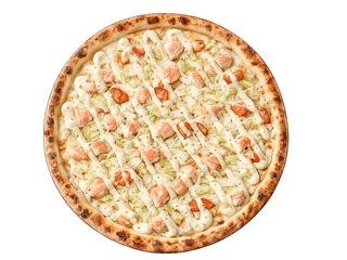 Піца "Цезар" з лососем 30 см. (550g)
