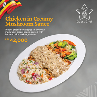 Chicken in Creamy Mushroom Sauce