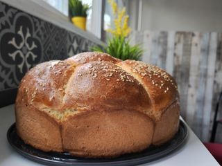 Домашна питка със сусам 