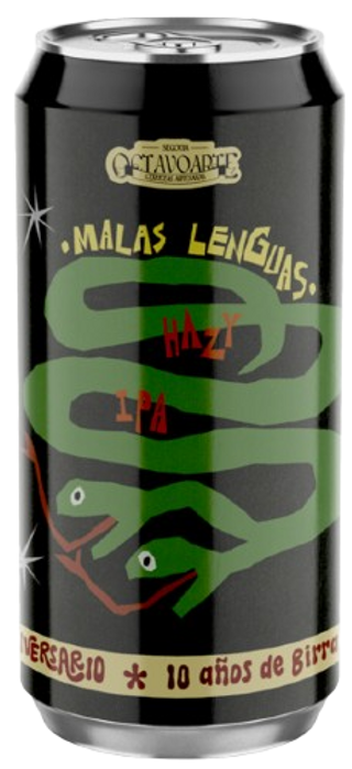 Malas Lenguas Octavo Arte Lata 44 cl.