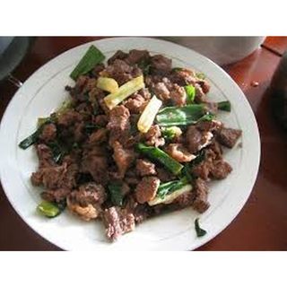 Fried Camel Meat