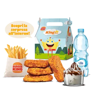 King junior nuggets menù