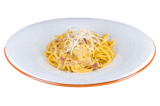 35. Спагети Китара от прясна паста Ала Карбонара (300г)