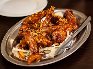 Smażone skrzydełka kurczaka