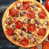 Пепперони с грибами