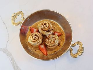 Млинці з манговим кюлі