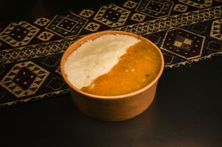 ღომი ტყემალით