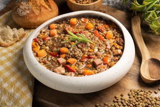 Lentejas con Chorizo