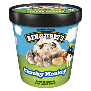 Ben & Jerry's Helado - Chunky Monkey 473ml
