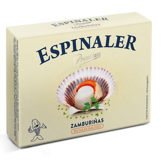 Zamburiñas en salsa gallega "Espinaler"