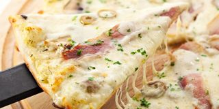 Pizza Bianca + frites gratuit