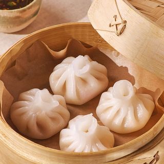 Дим-самы с лососем и креветкой