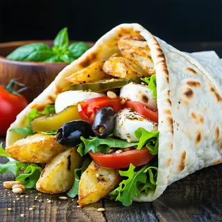 Crispy mozzarella