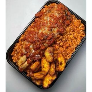 Jollof Rice With Turkey Or Chicken