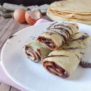 Crepe com Nutella