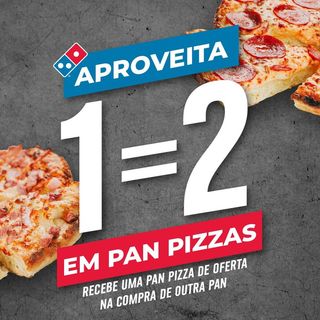 1=2 Pizzas Pan