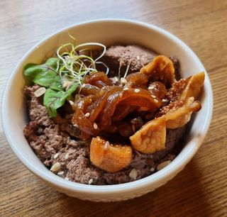 Homemade Pate with Figs