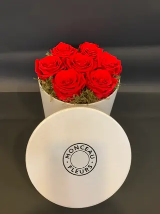 Caixa Surpresa com Rosas Naturais
