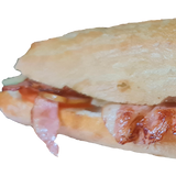Bocadillo De Bacón Mediterráneo