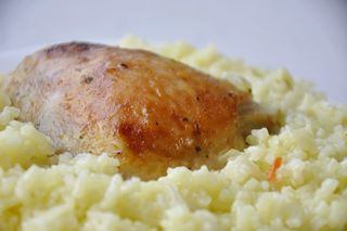 Пиле с ориз (350г)