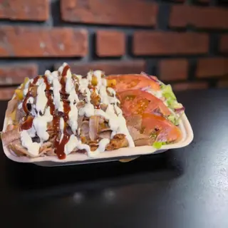 Plato Doner Kebab De Pollo