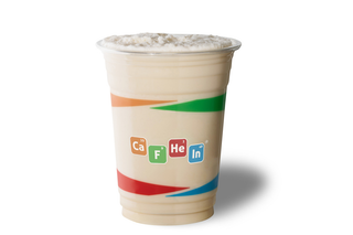 Iced vanilla latte